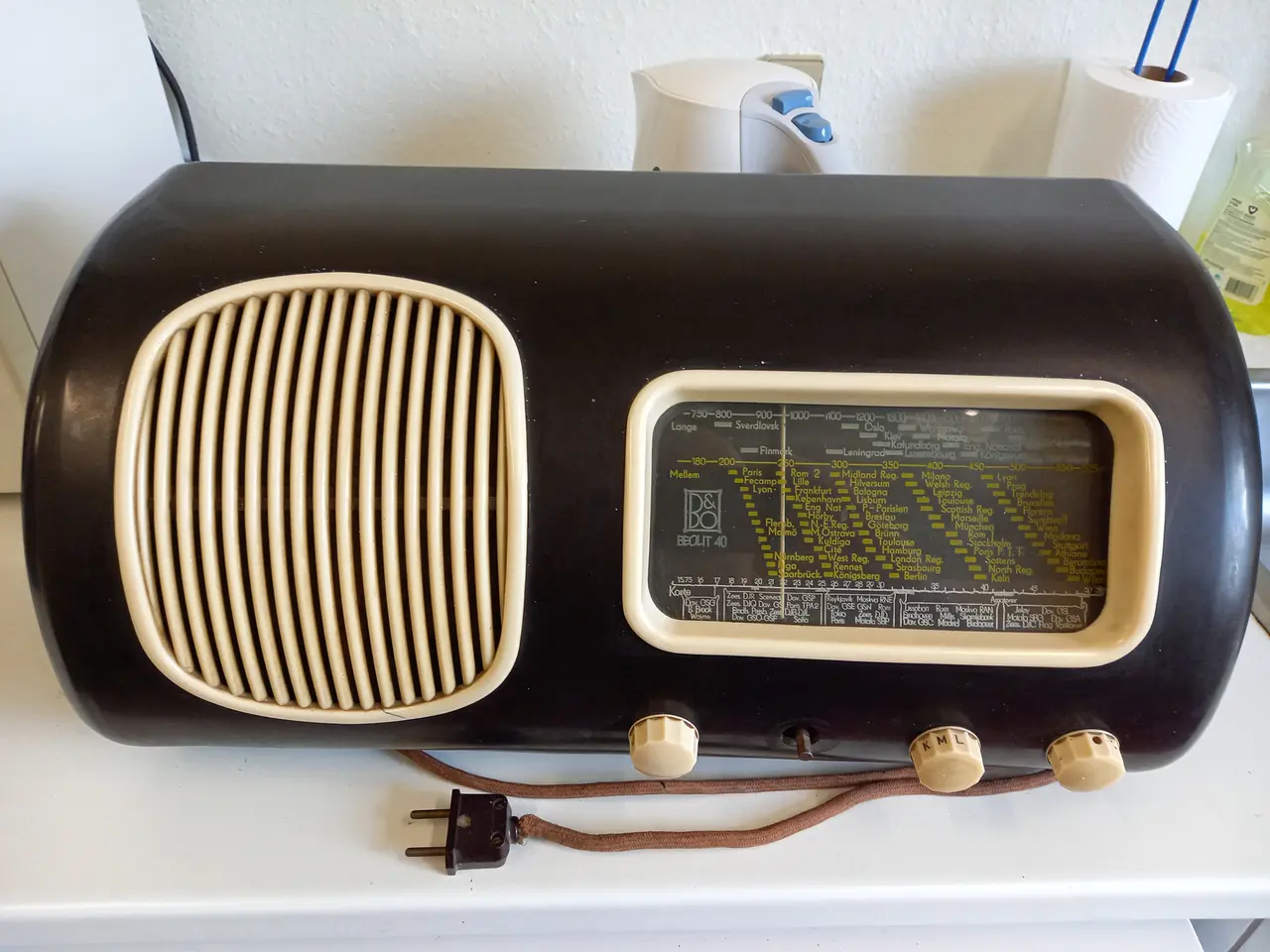 Billede 1 - B&O Beolit 40 Bakelit