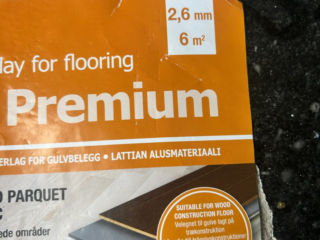 Billede 4 - Ny ubrugt Raw gulvunderlag Akustik Premium 
