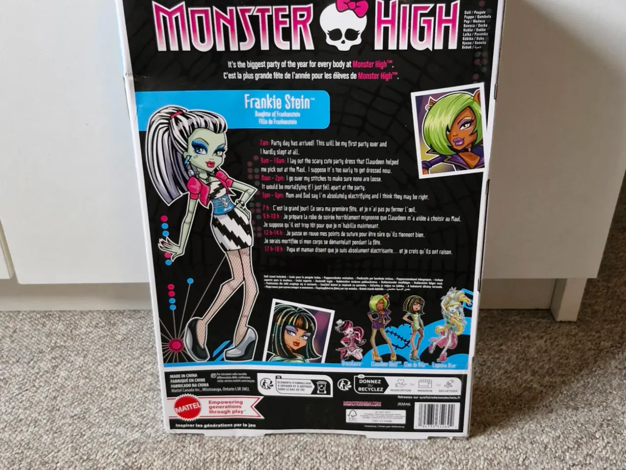 Billede 2 - Monster High, Frankie Stein, Dawn of the Dance