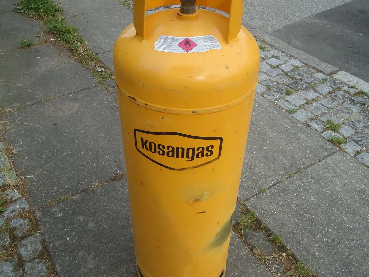 Billede 3 - Gasflaske MED  gas - 17 / 22 kg []