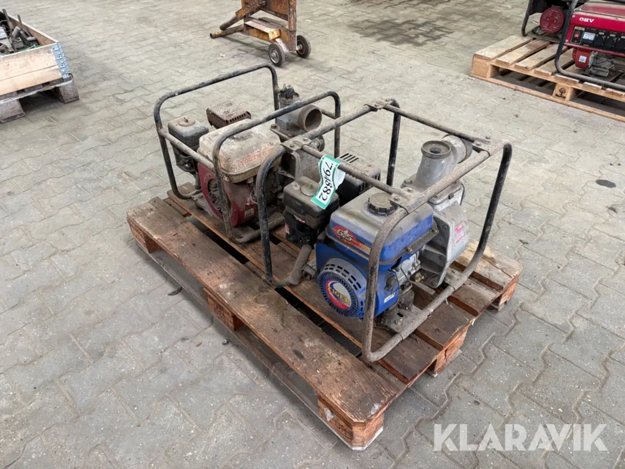 Billede 1 - Vandpumpe Youth + OHV YL 80H + TG209 - 2 styk
