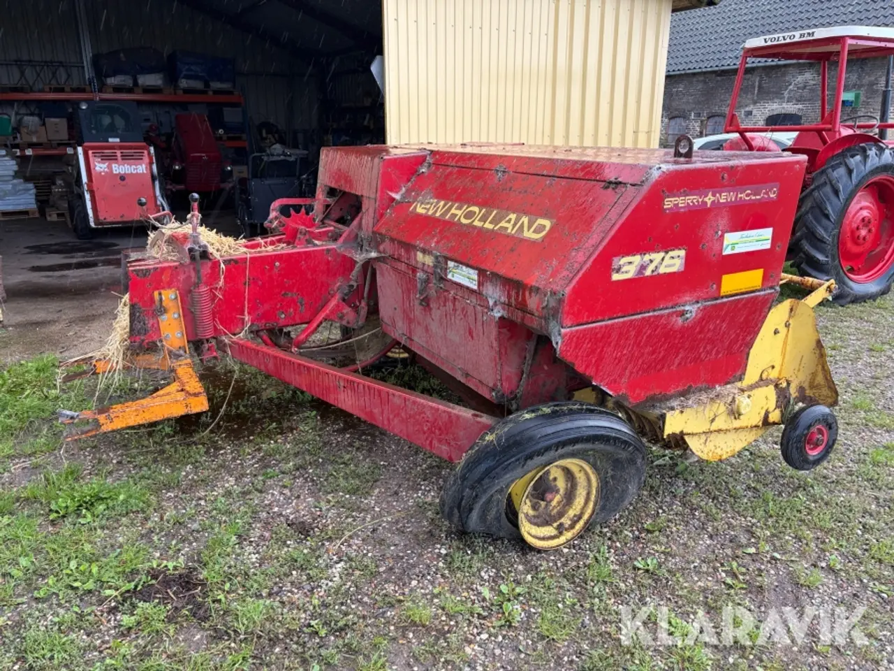 Billede 2 - Småballepresser New Holland 376