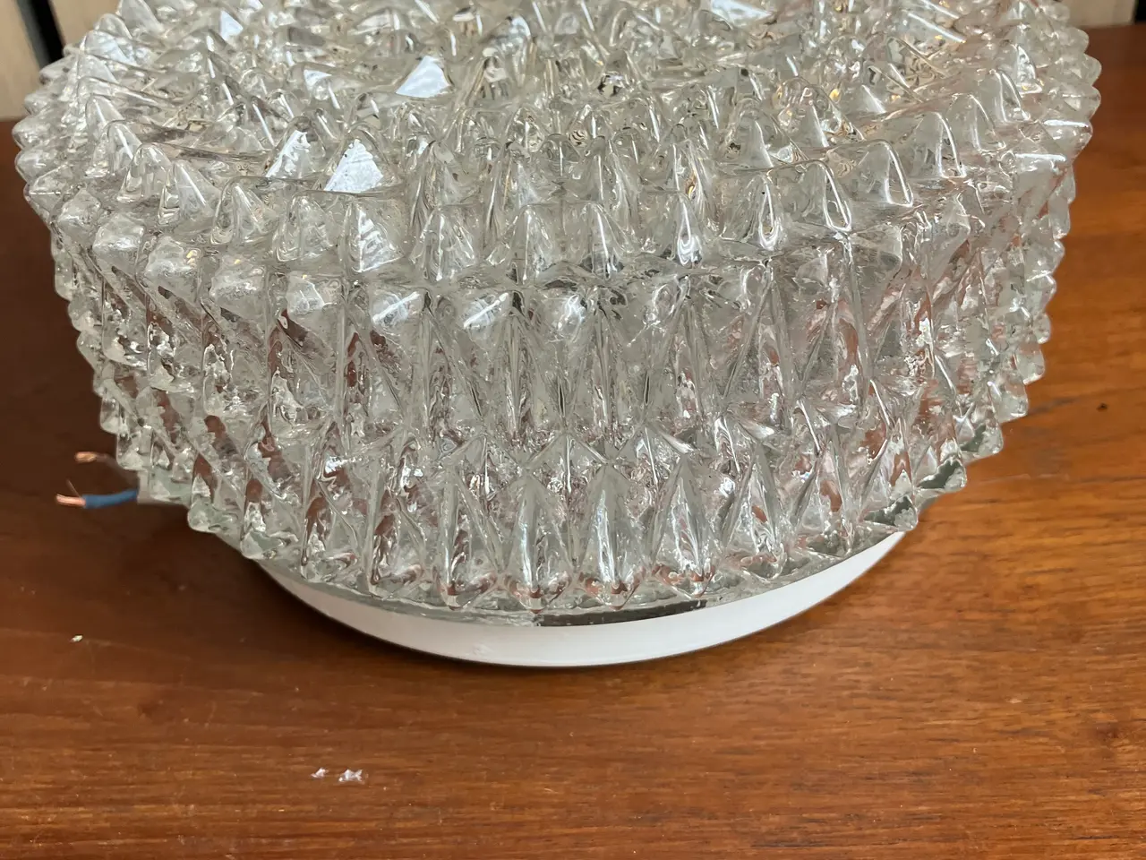 Billede 3 - Plafon i klar glas