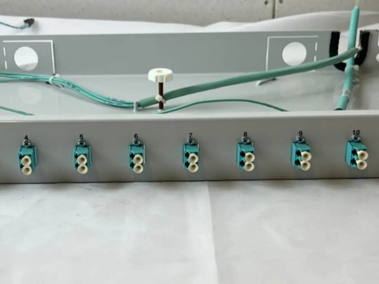 Billede 1 - 12 Port LC Duplex Fiber Optic Patch Panel Rack OM3
