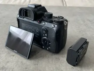 Sony A7 III spejlreflekskamera sort