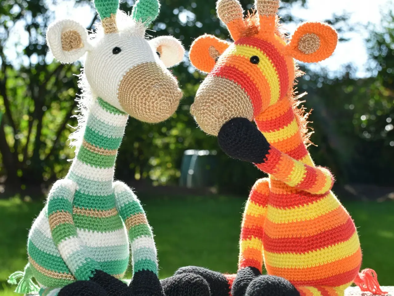 Billede 5 - Hæklede giraffer