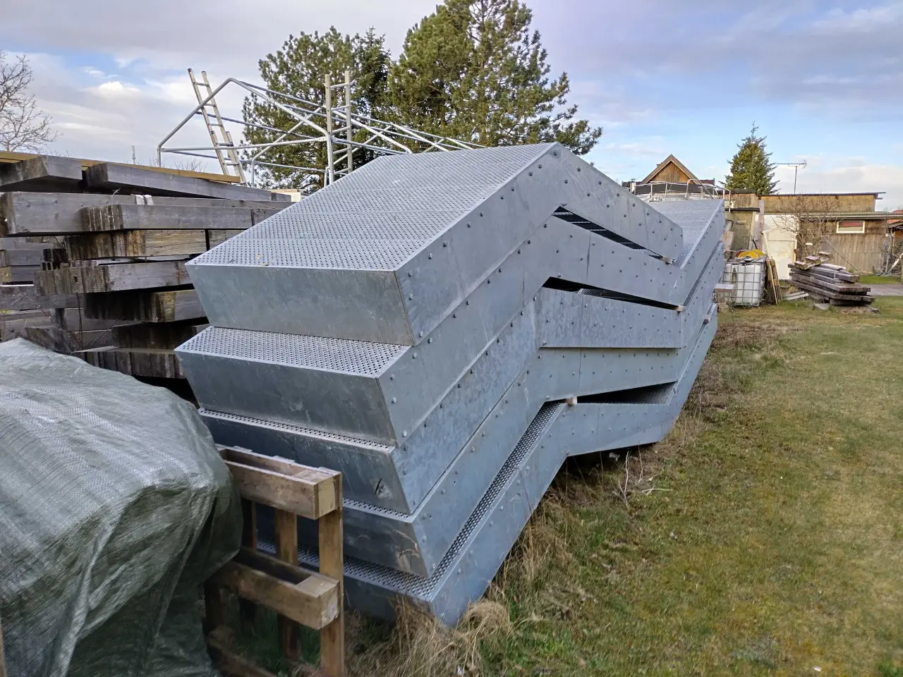 Billede 5 - Varmt Galvaniserede trapper