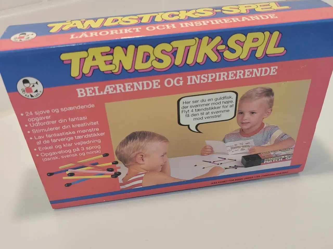 Billede 1 - Retro tændstik-spil