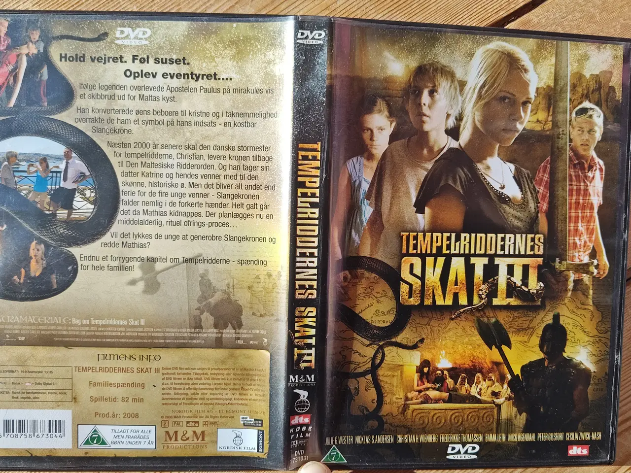 Billede 1 - Tempelriddernes Skat III DVD