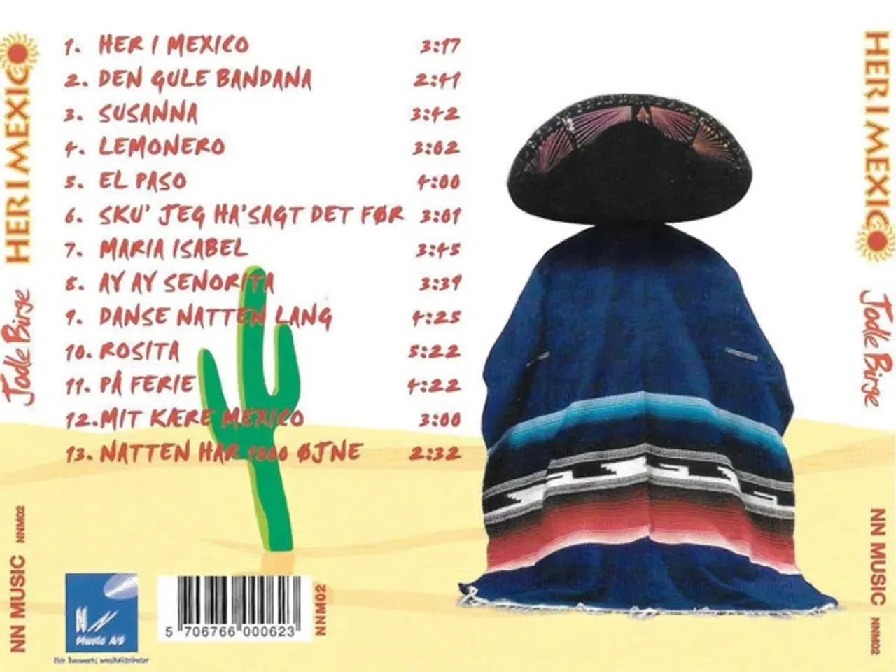 Billede 2 - Jodle Birge – Her I Mexico – CD