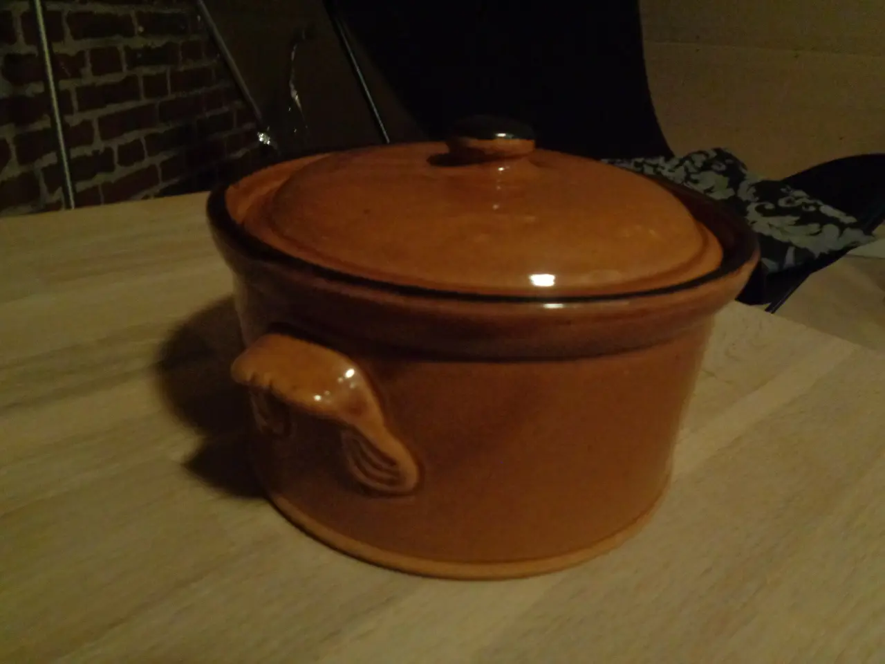 Billede 2 - Lerskål med låg