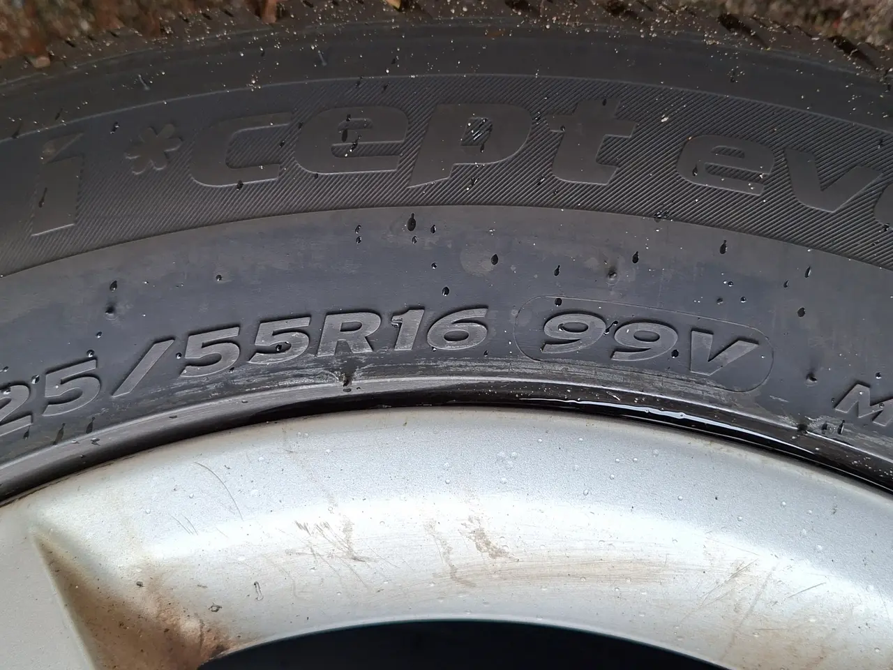 Billede 2 - Audi alufælge med gode vinterdæk