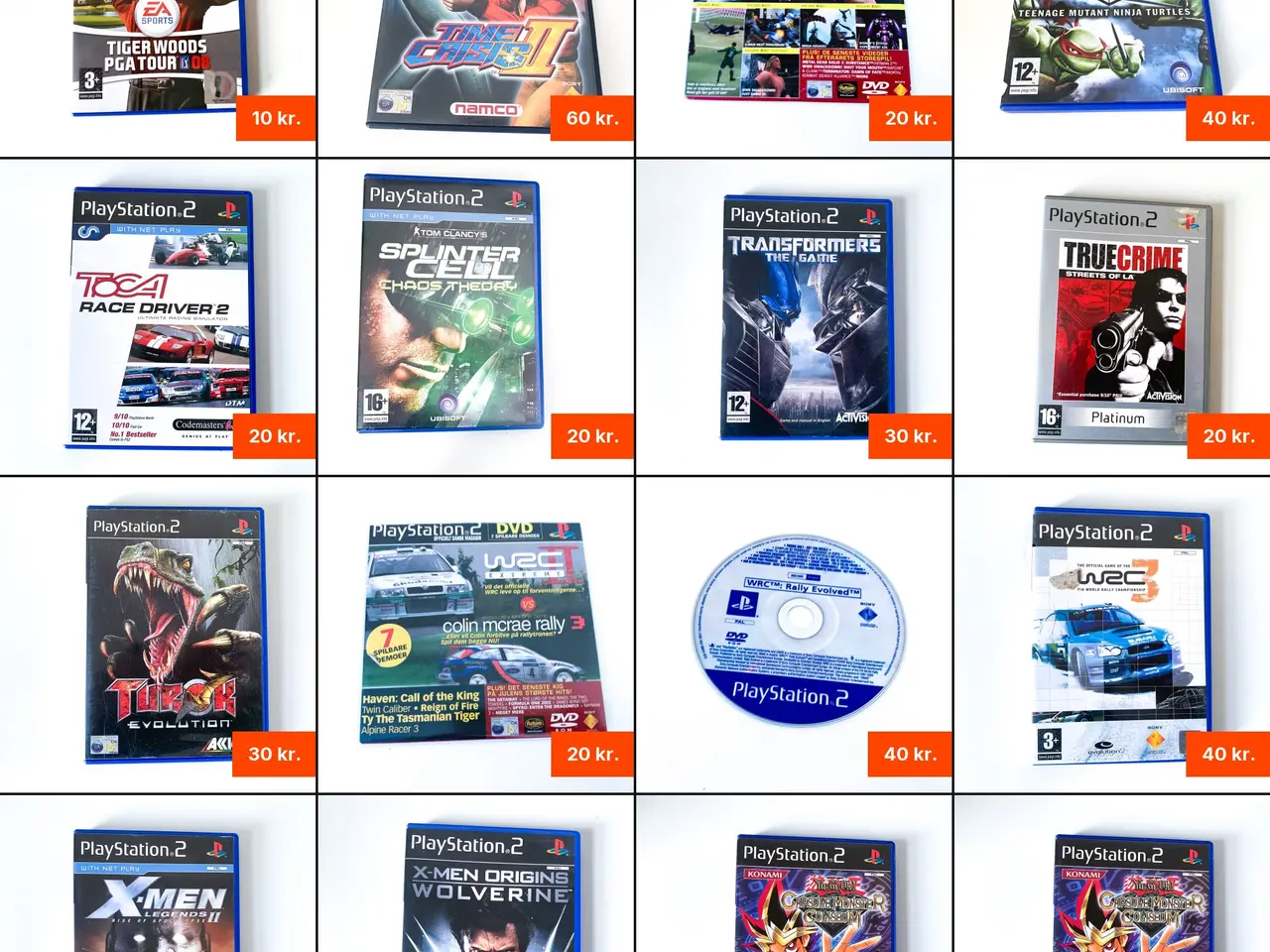 Billede 1 - Blandede PS2 spil - priser fra 10 kr.