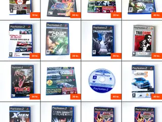 Blandede PS2 spil - priser fra 10 kr.