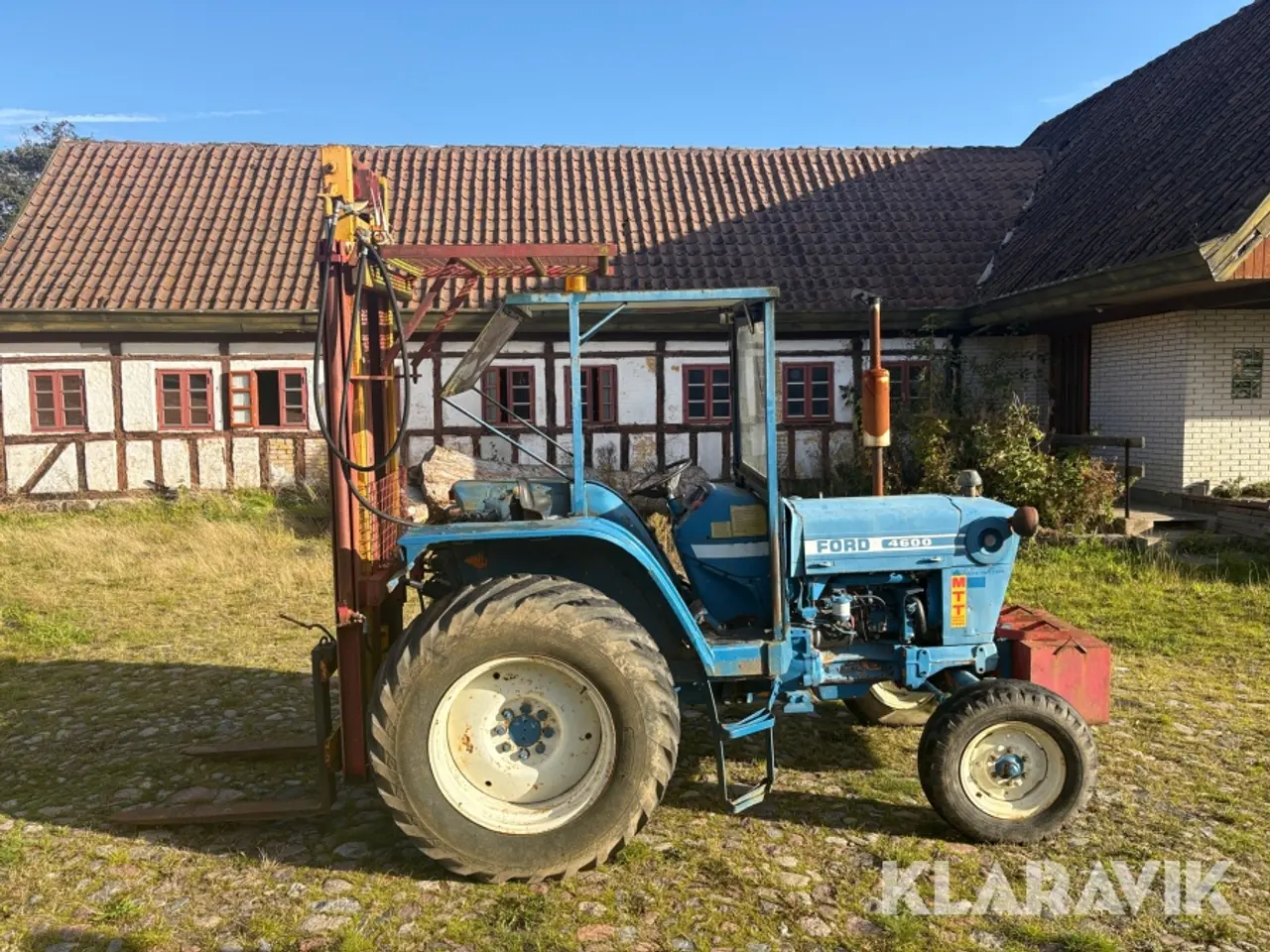 Billede 6 - Traktor Ford 4600 med byggelift
