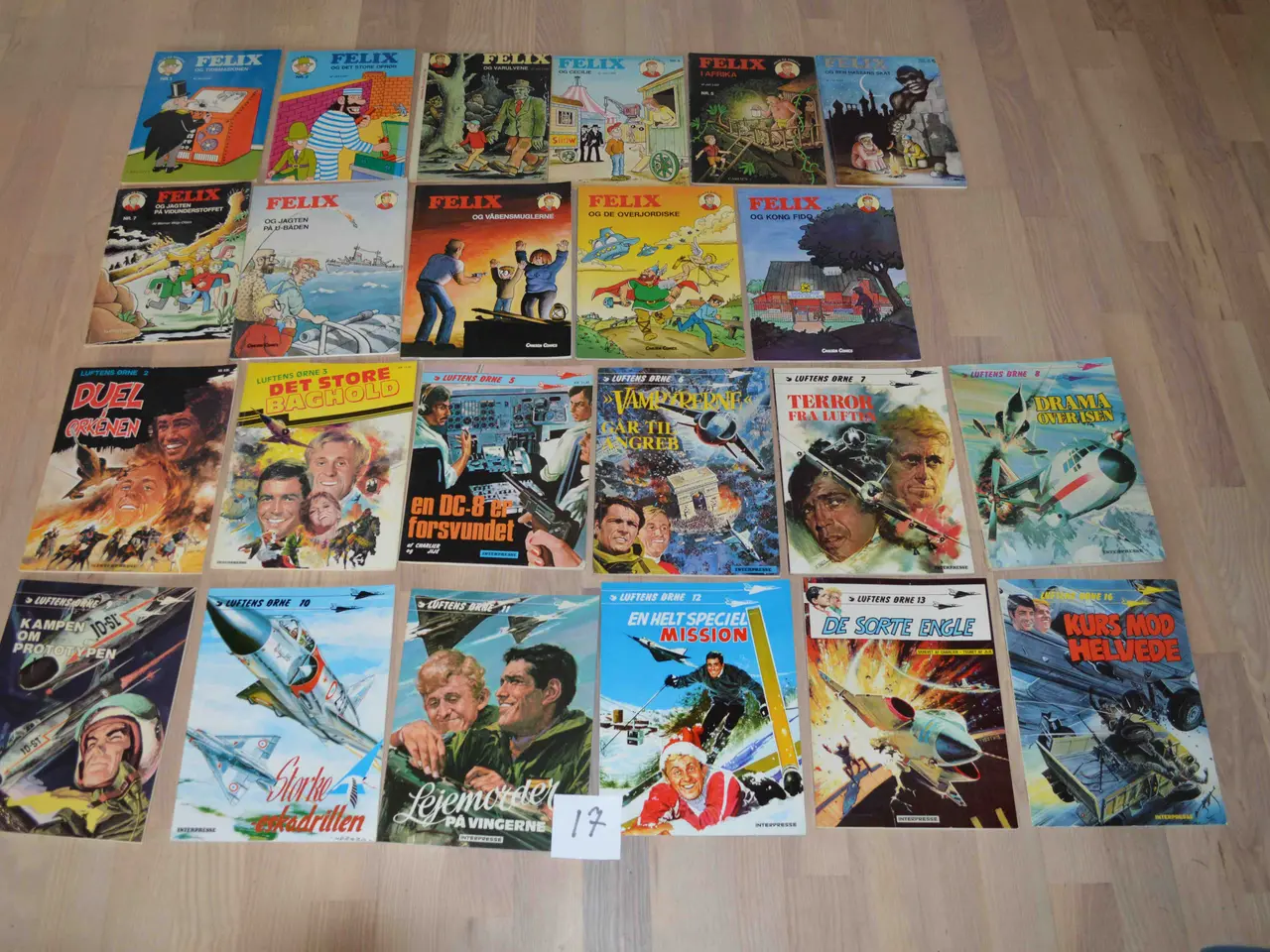 Billede 17 - Tegneserier nogle sjældne, andre er aldrig brugt