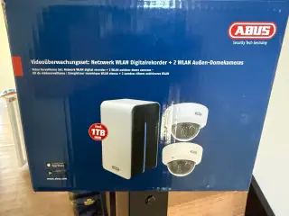 Overvågningskamera (2stk) og 1 TB harddisk