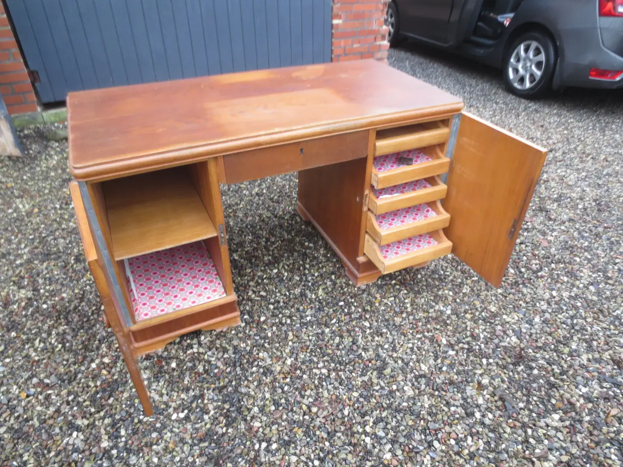 Billede 3 - 1 stk Retro Skrivebord