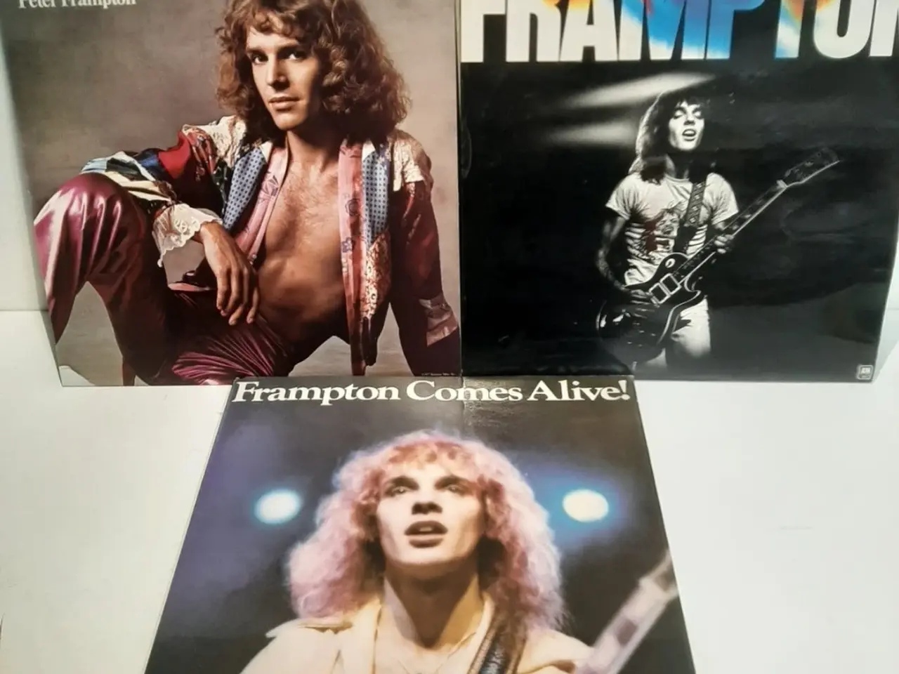 Billede 1 -  Peter Frampton, Forskellige vinyler