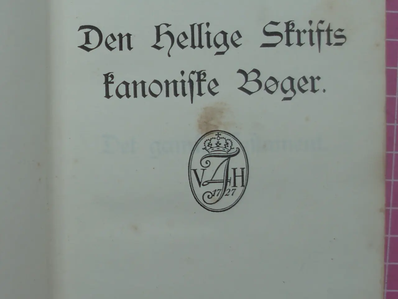 Billede 2 - Bibelen anno 1925