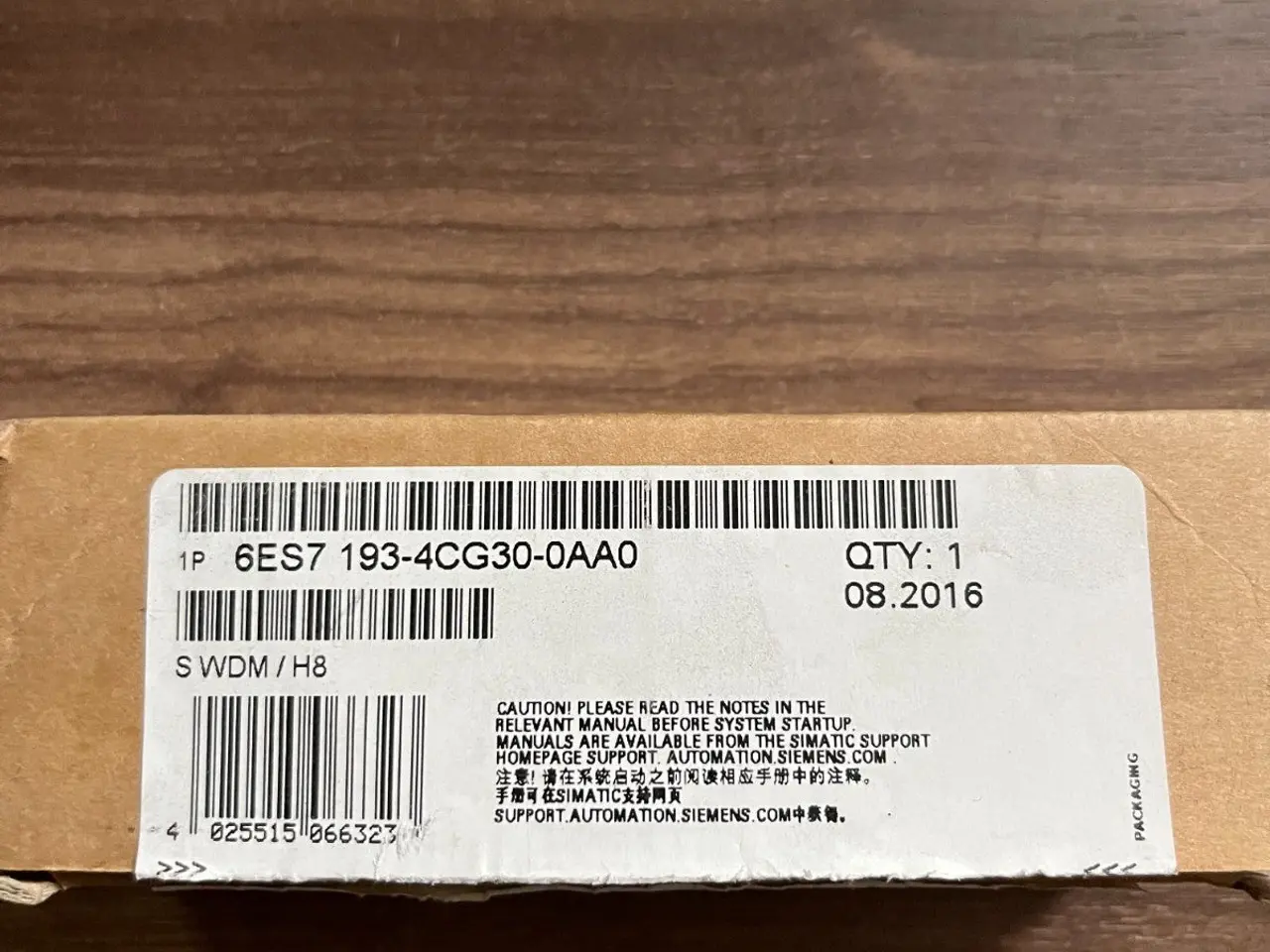 Billede 2 - Siemens SIMATIC ET200S TM-E30C44-01 6ES7 Terminal