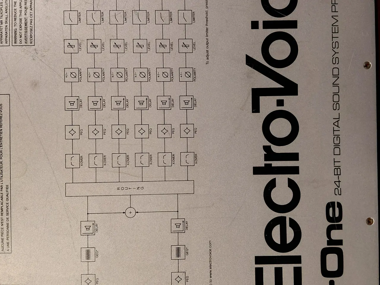 Billede 6 - Electro-Voice DC-One lydsystemprocessor