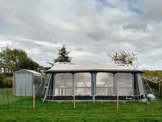 Campingvogns telt, opbevaringstelt, gulv og gulvtæ - 5