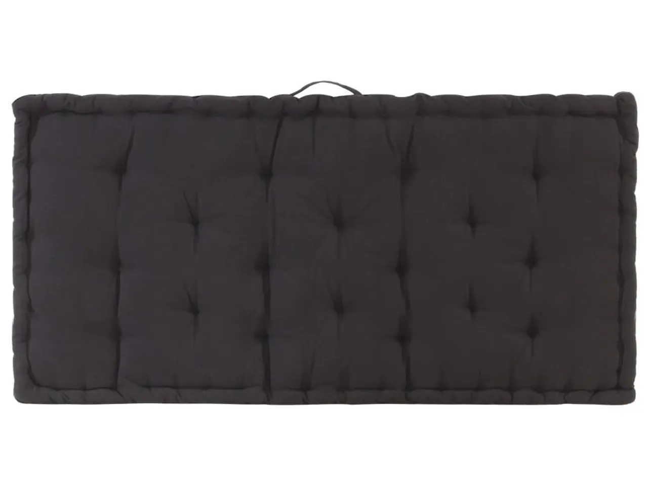 Billede 8 - Hynder til pallesofa 2 stk. i bomuld 120 cm - sort