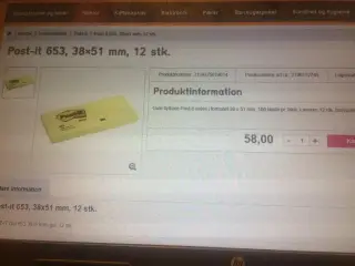 SPAR 33% af NY-PRIS Post-it blokke