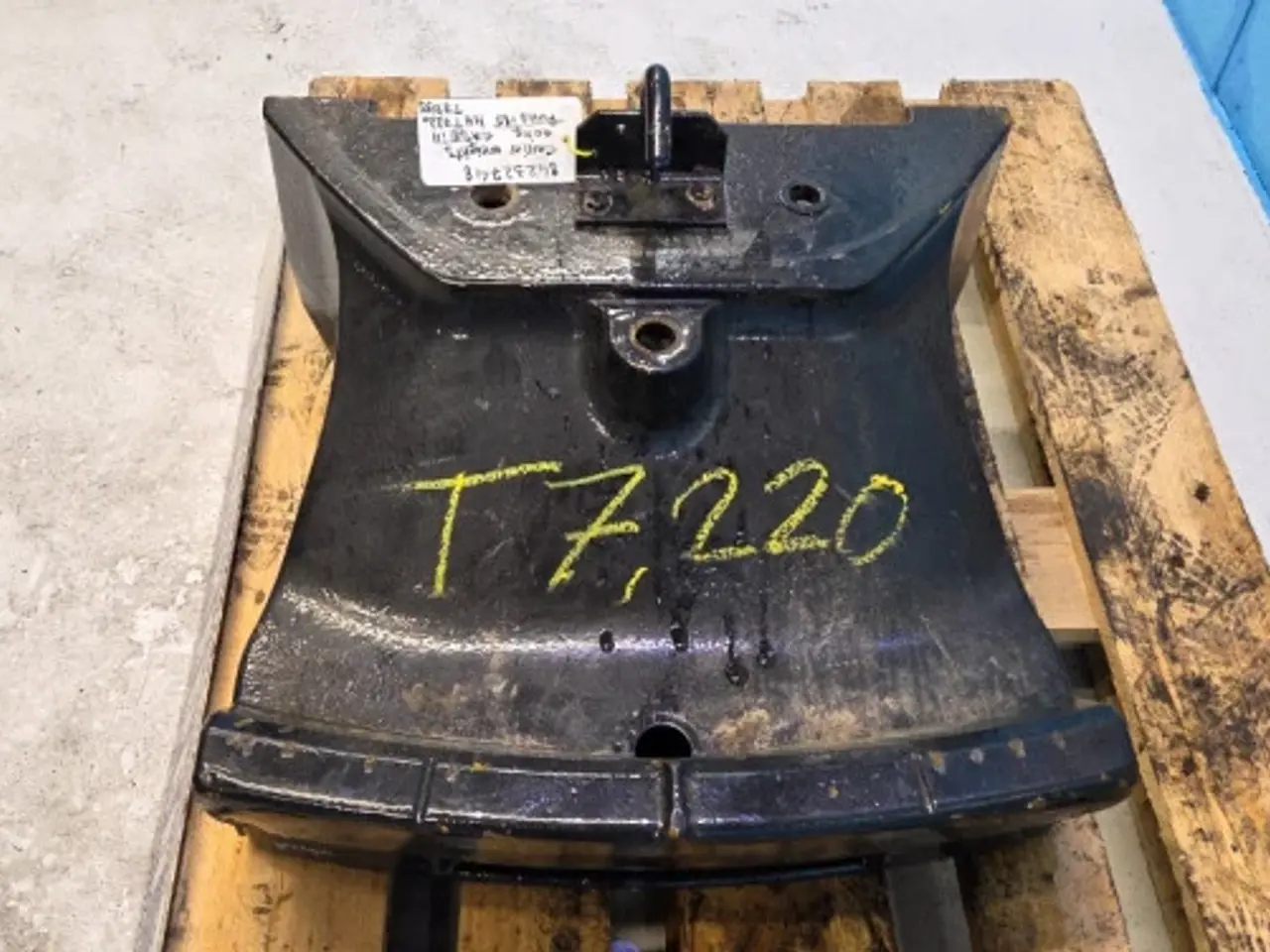 Billede 7 - New Holland T7.220 Vægtholder 84232748