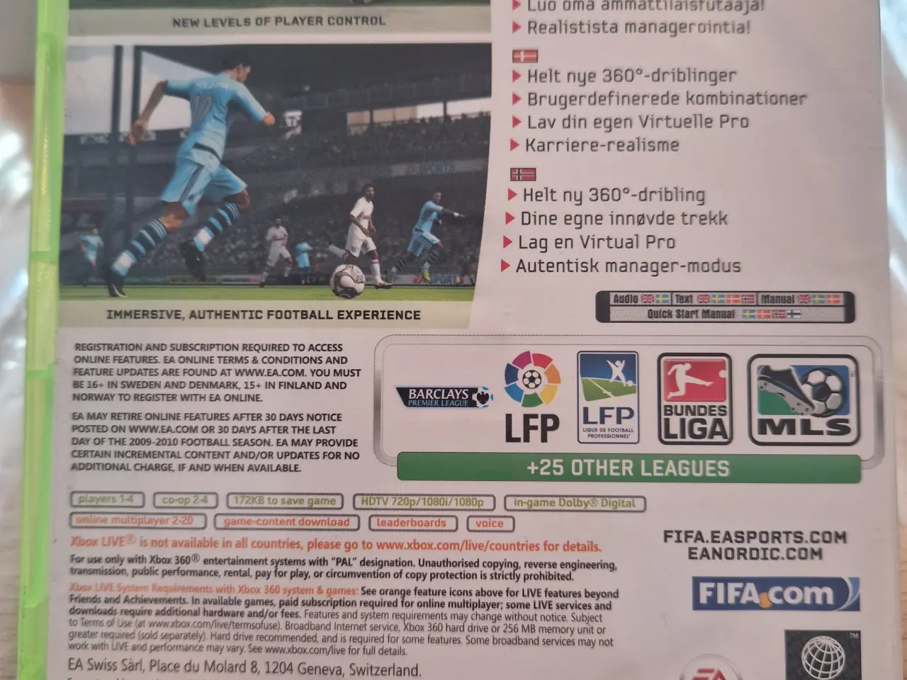 Billede 1 - EA Sports FIFA 10 XBOX 360 Spil