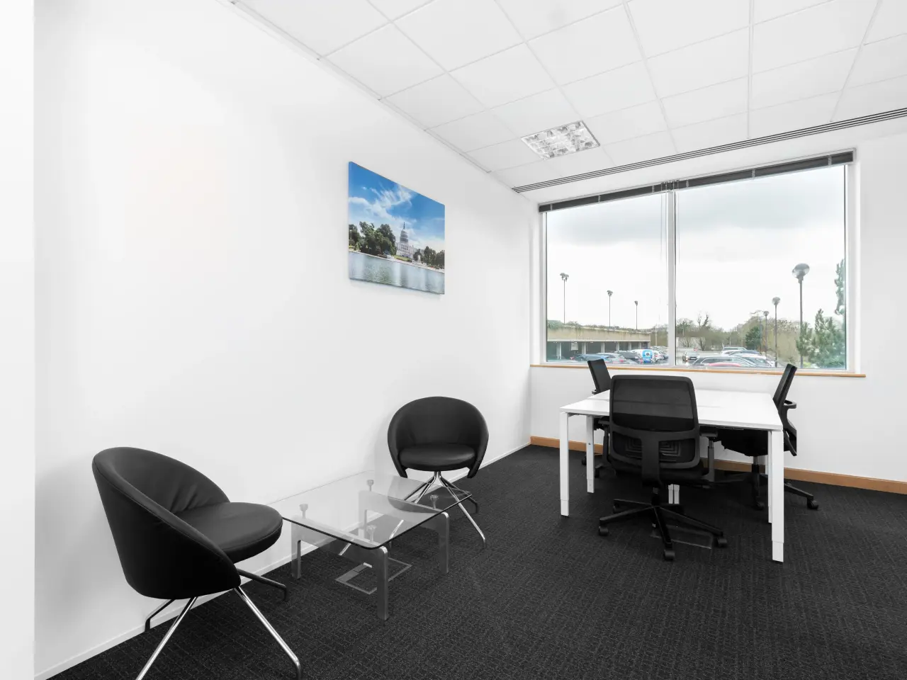 Billede 1 - Privat kontorplads til 3 pers. i Regus Amager