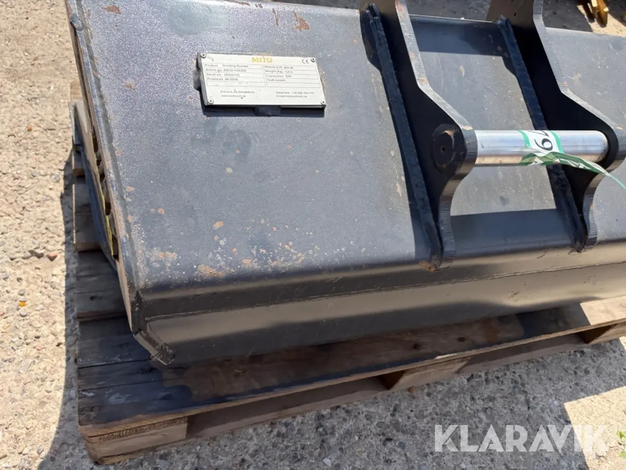 Billede 5 - Skovl Mito Grading bucket S40