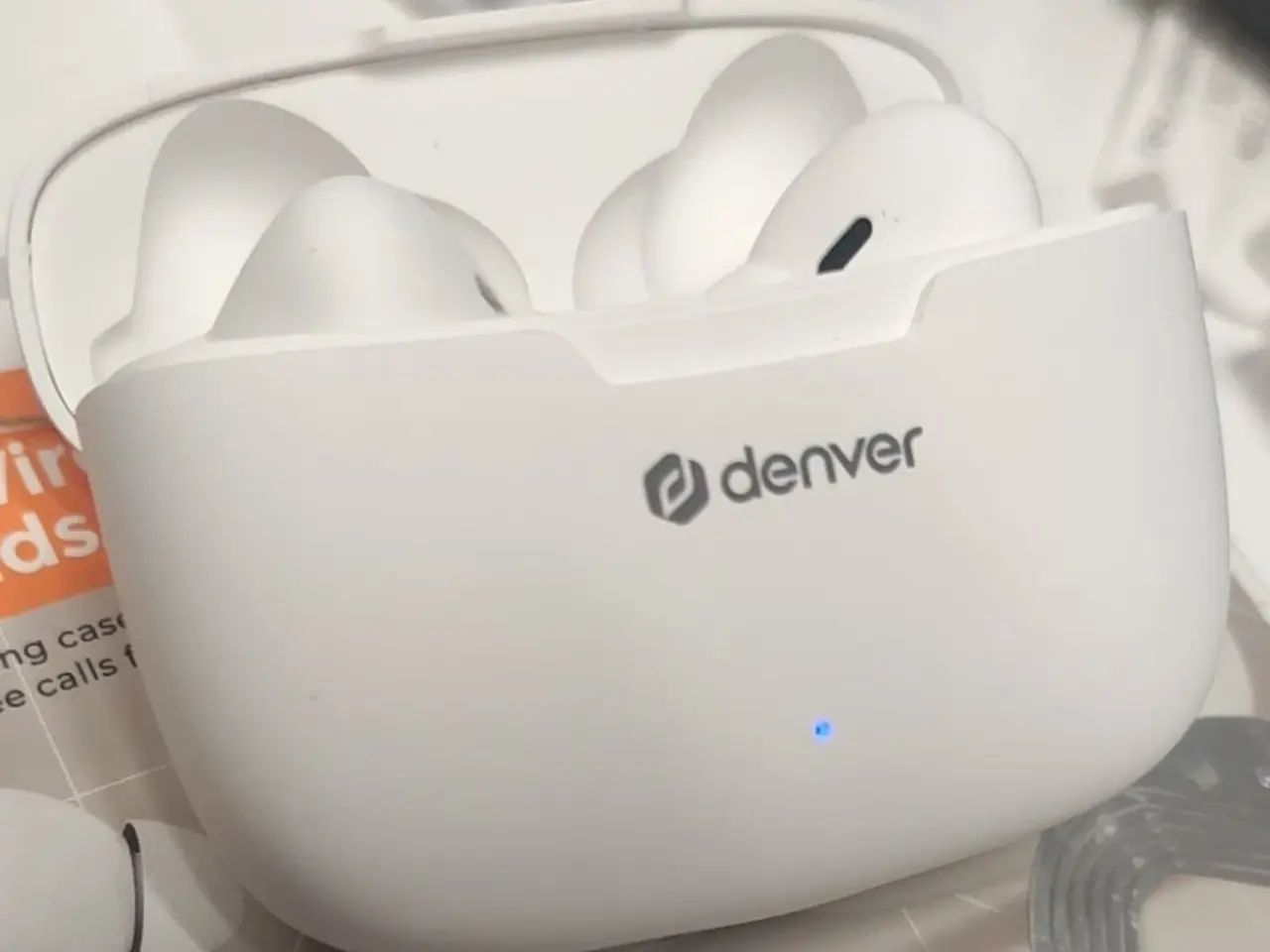 Billede 1 - Denver TWE-47 Bluetooth høretelefoner med mikrofon