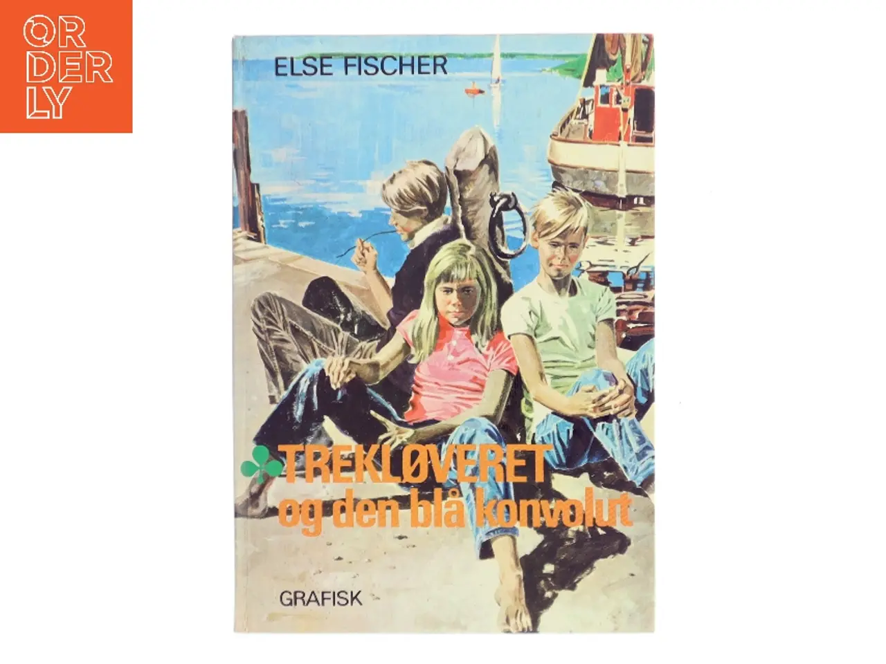 Billede 1 - Trekløveret og den blå konvolut af Else Fischer (Bog)