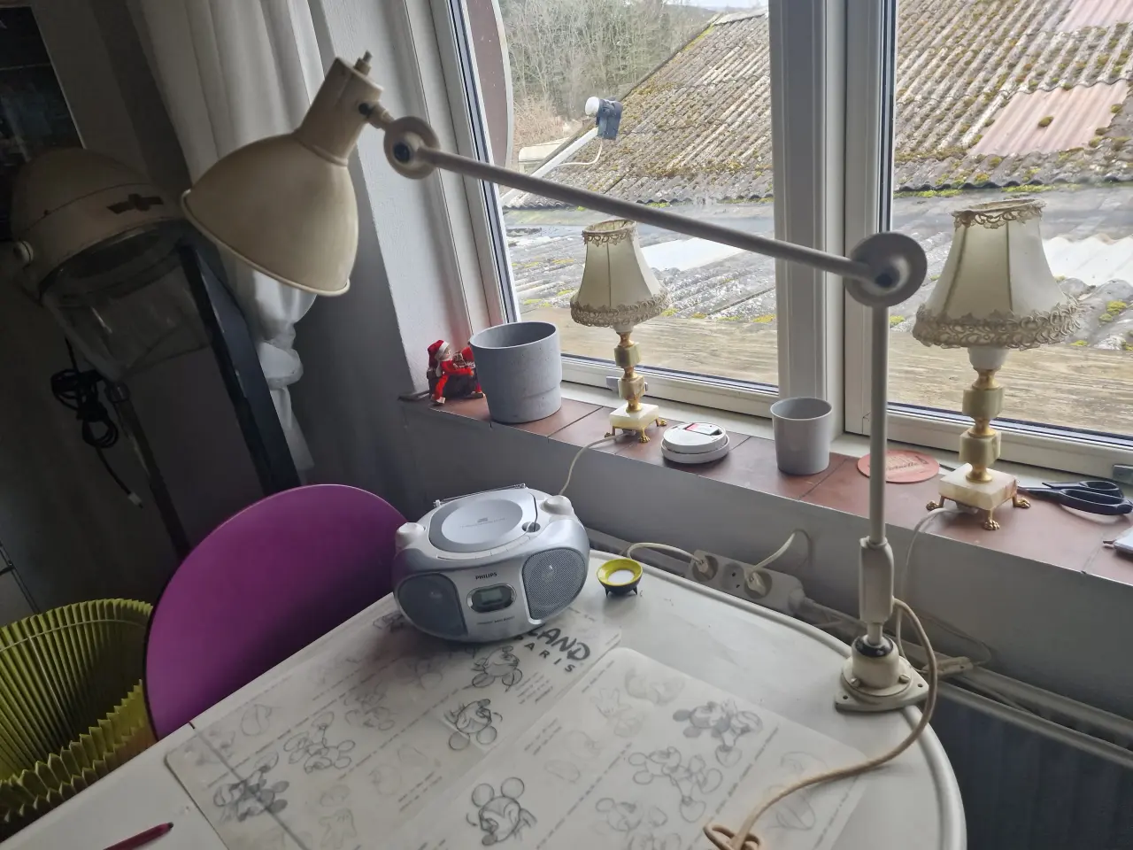 Billede 3 - Arkitektlampe retro