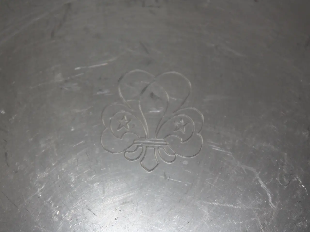 Billede 3 - Tin fad 21 cm Axel Hasselstrøm stempel AH 