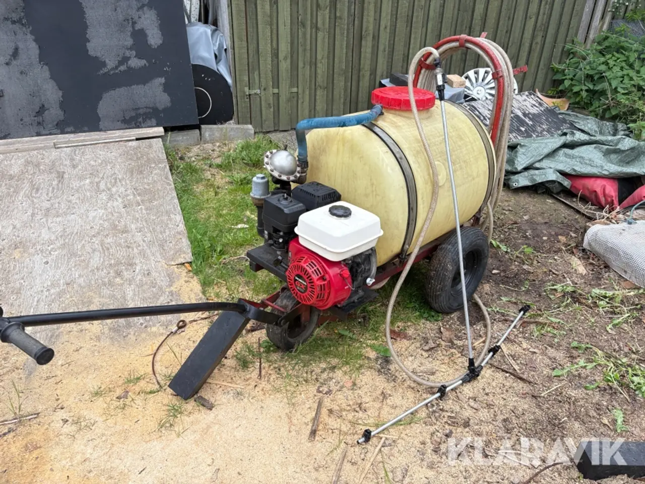 Billede 1 - Benzindrevet sprøjte Honda/Hardi