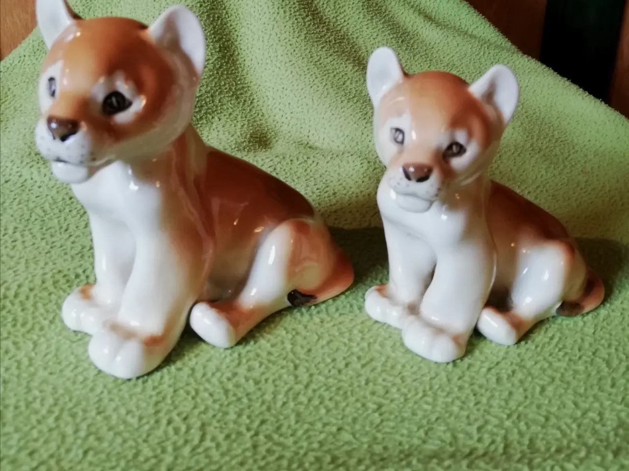Billede 5 - Russiske figurer tiger, løver, zebra og bambi
