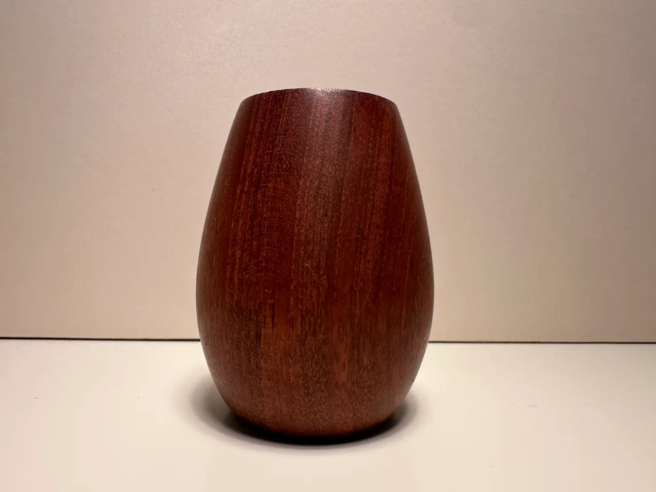 Billede 2 - Lille tandstikholder / holder i teak (retro)