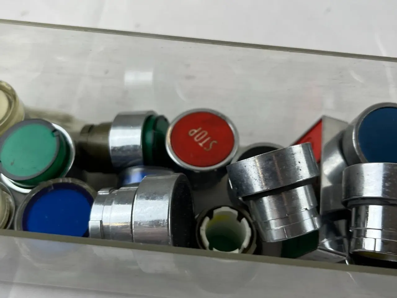 Billede 7 - blandet parti 22mm Panel Pushbutton Operators &