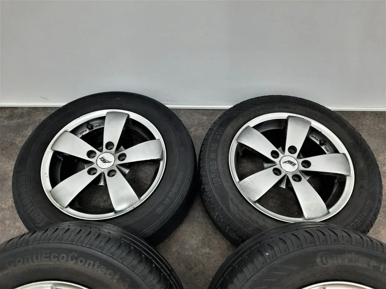 Billede 4 - 5x112 15" ET48 AEZ fælge