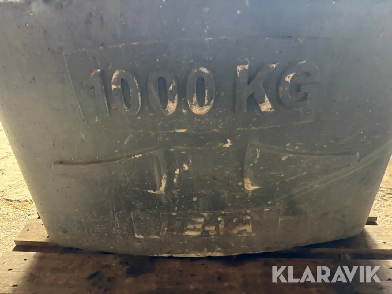 Billede 2 - Front vægt 1000kg