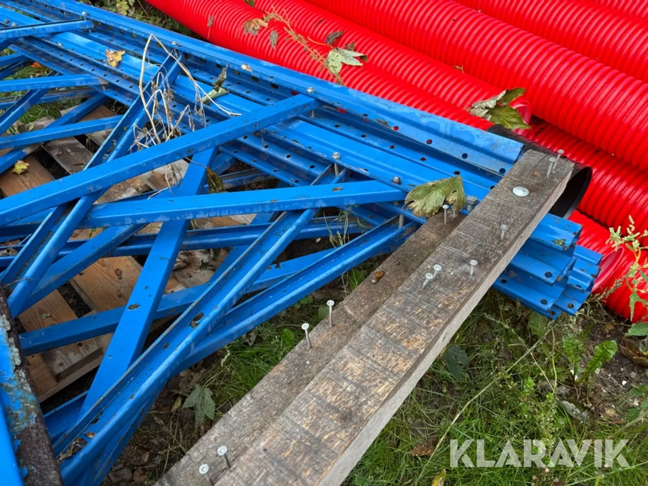 Billede 11 - Pallereoler Megalux - 6 endestykker + 22 wangere