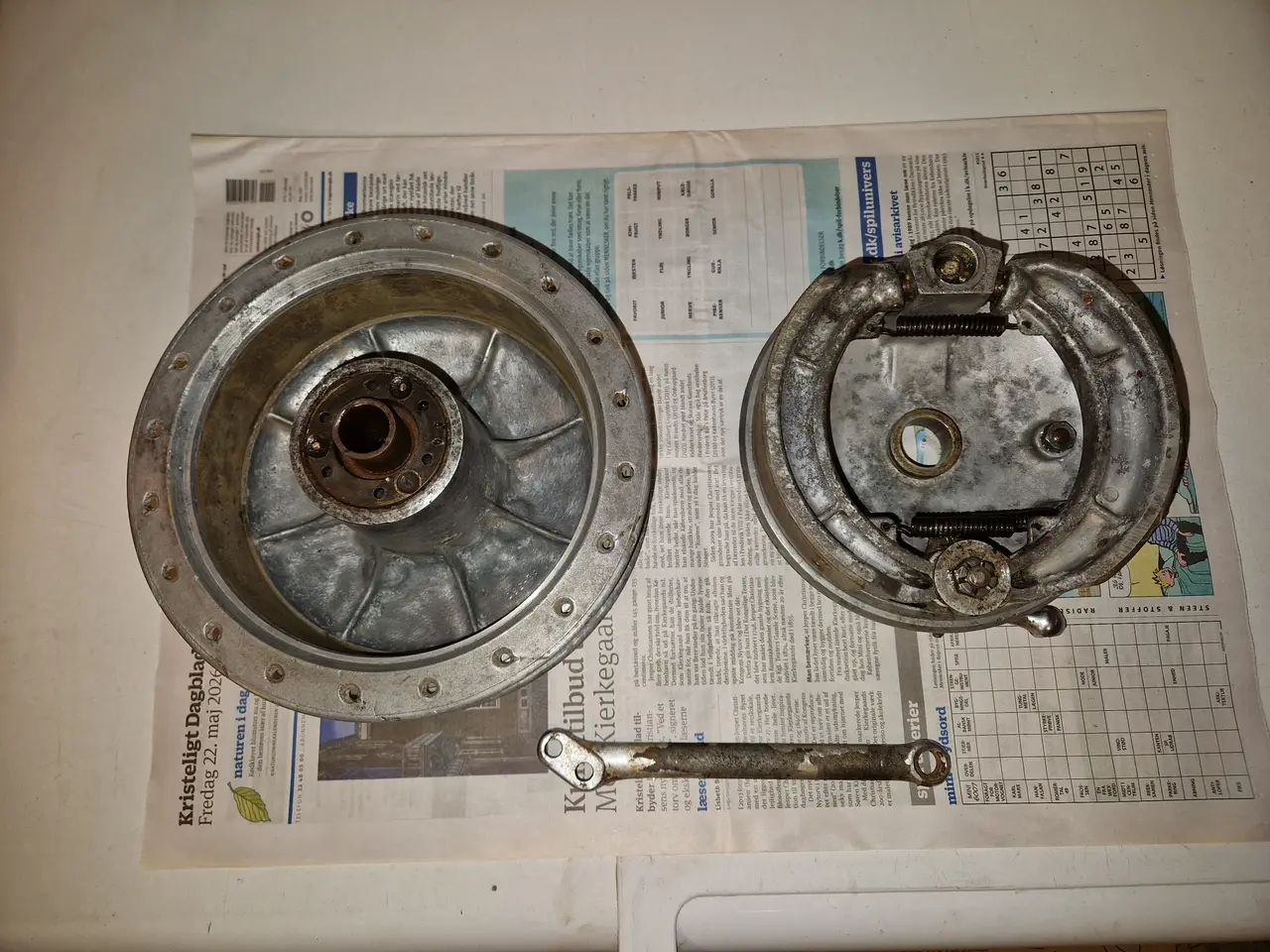 Billede 2 - BSA B31/33 Forbremse
