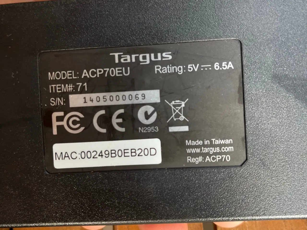 Billede 5 - Targus ACP70EU dockingstation med USB og skærmporte