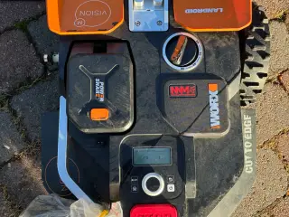 Worx robot plæneklipper, med kamera,uden kanttråd