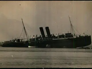 Grundstødning - Fotokort u/n - Ubrugt