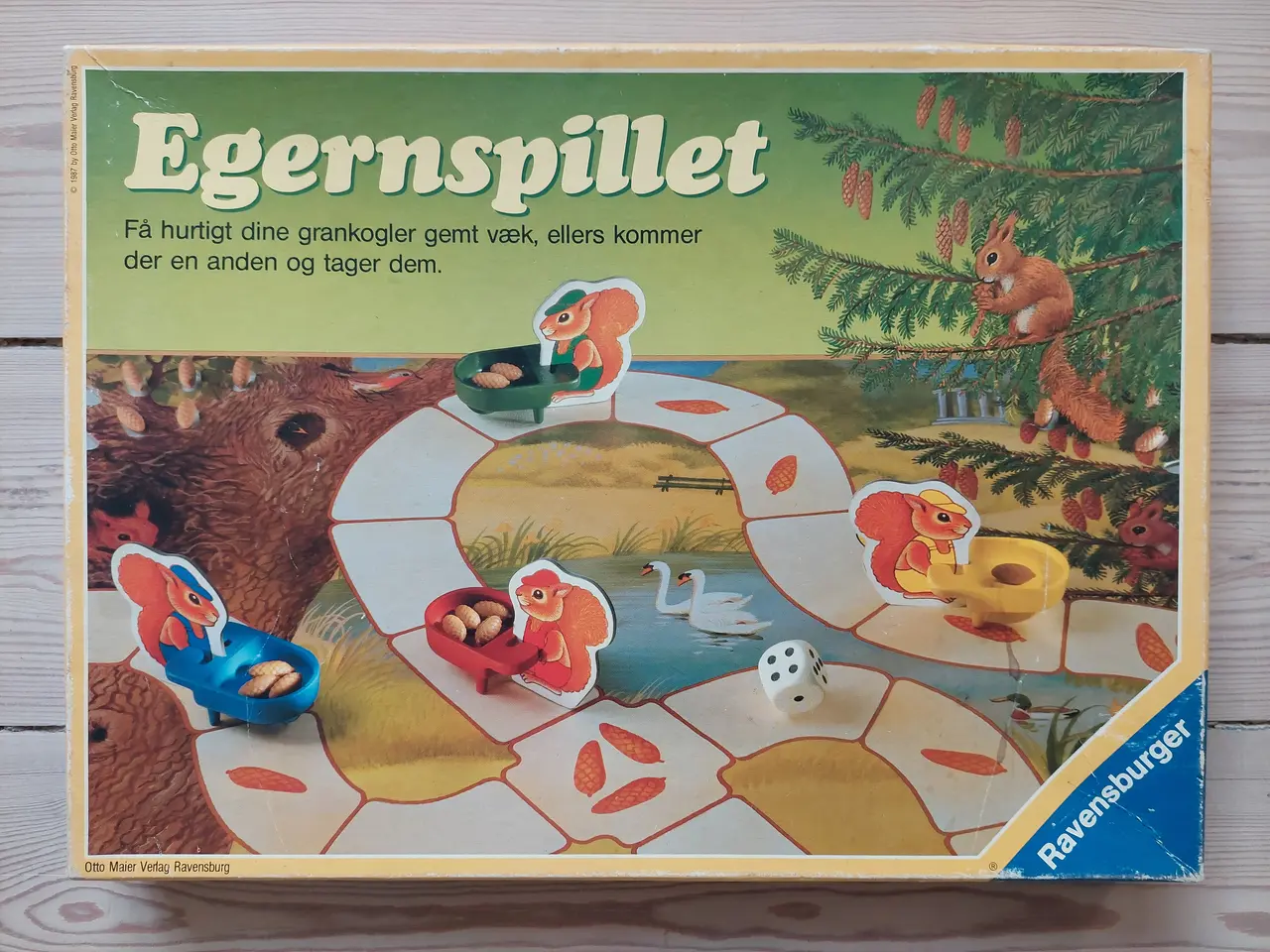 Billede 1 - Klassisk Egernspillet brætspil