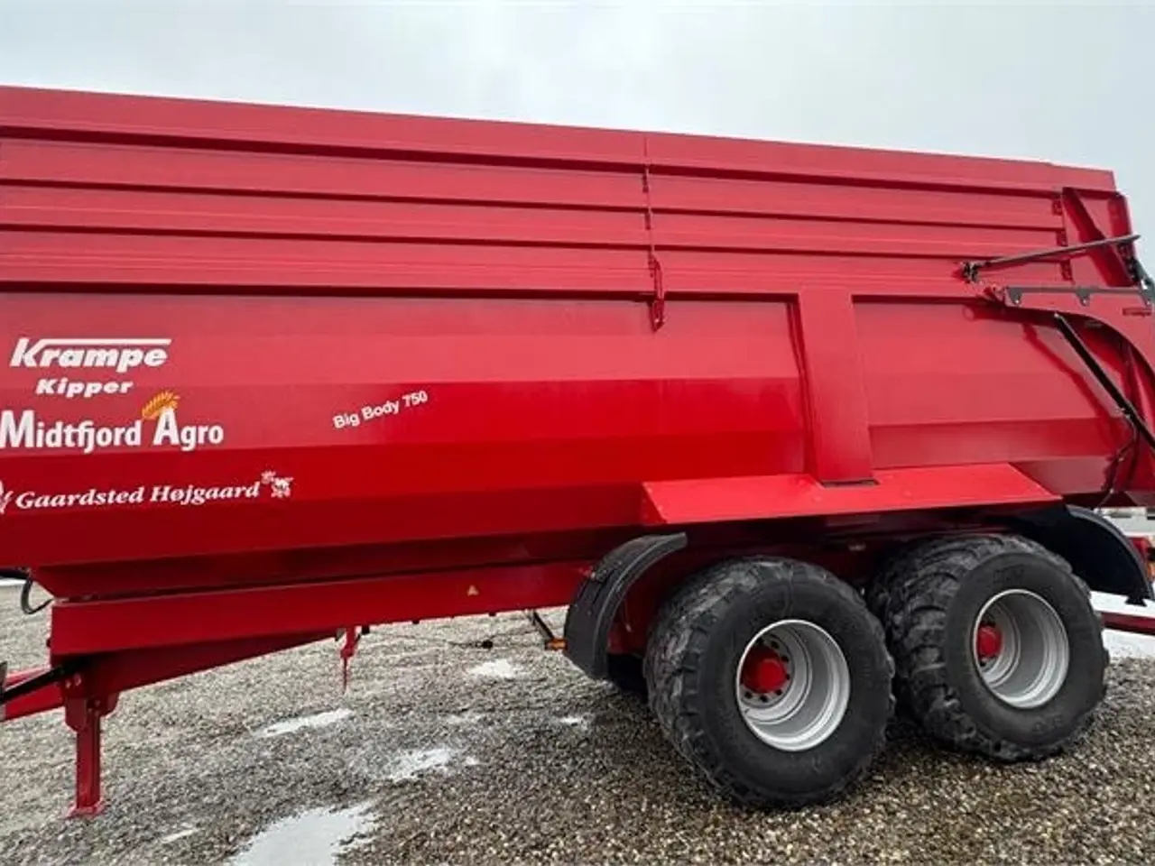 Billede 9 - Krampe Big Body 750 Hydraulisk Klapbar side